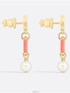 Dioriviera Petit CD Metal Earrings Pink Gold - DIOR - BALAAN 4