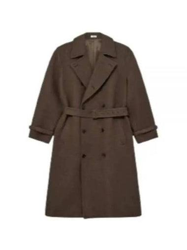 Coat A23AC01AS Free DARK OLIVE - AURALEE - BALAAN 1