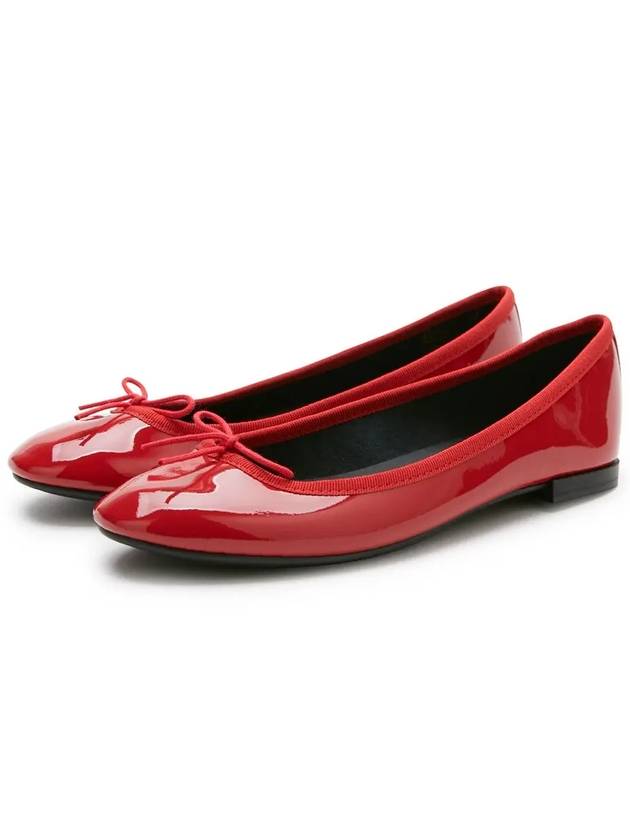 Cendrillon Sole Rubber Ballerina Red - REPETTO - BALAAN 2