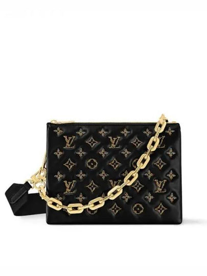 Coussin PM Shoulder Bag Black - LOUIS VUITTON - BALAAN 2