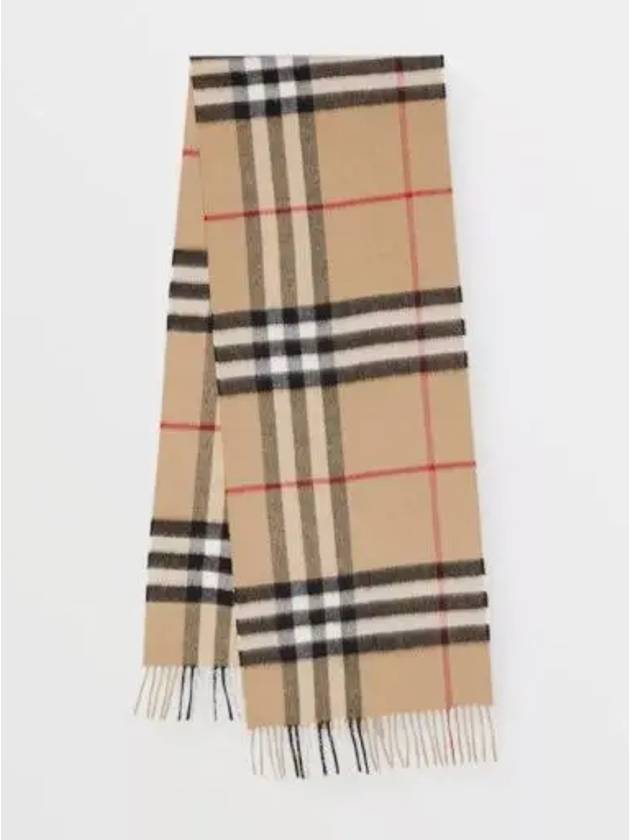 Classic Giant Check Muffler Brown - BURBERRY - BALAAN 3