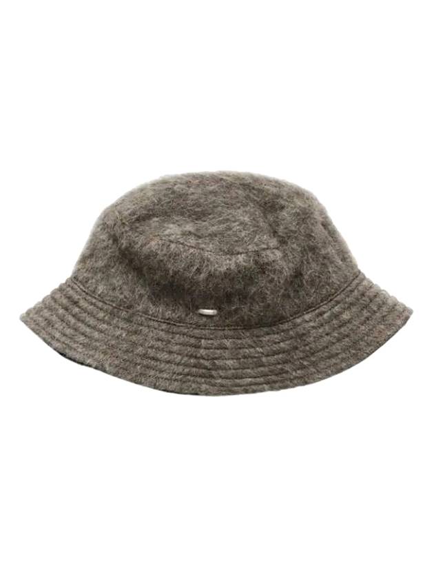 FUZZY Bucket Hat A4238BVG Mole Gray Mohair B0110818951 - OUR LEGACY - BALAAN 1