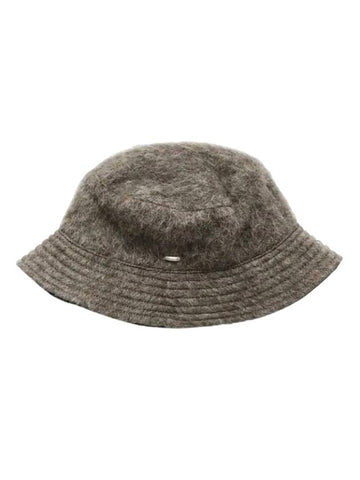 FUZZY Bucket Hat A4238BVG Mole Gray Mohair B0110818951 - OUR LEGACY - BALAAN 1