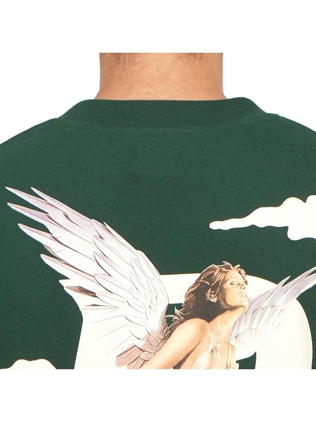 Storms In Heaven Short Sleeve T-Shirt Racing Green - REPRESENT - BALAAN 8