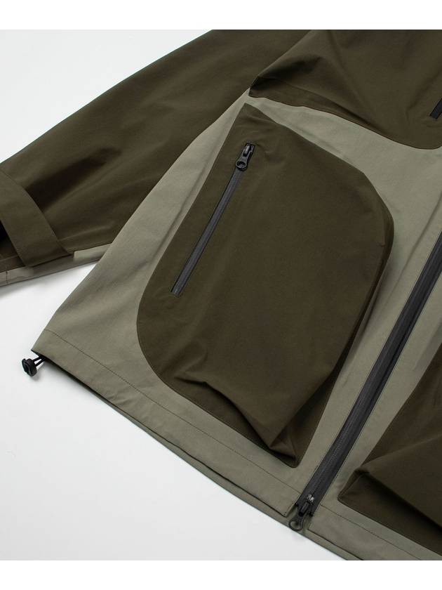 Star Shell Parka Khaki Gray - YEO - BALAAN 6