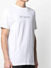 Pascal Logo Round Short Sleeve T-Shirt White - OFF WHITE - BALAAN 3