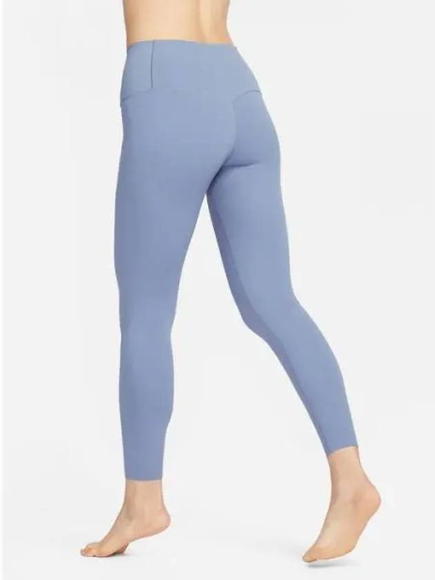 Women's Gentle-Support High-Waisted Full-Length Leggings Blue - NIKE - BALAAN 2