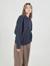 Modal Cable Collar Knit Navy - CHANCE'S NOI - BALAAN 2