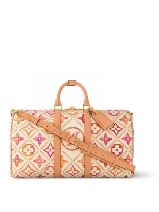 Keepall Bandouliere 45 Duffel Bag Coral - LOUIS VUITTON - BALAAN 2