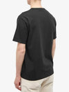 Baby Fox Patch Pocket Short Sleeve T-Shirt Black - MAISON KITSUNE - BALAAN 4