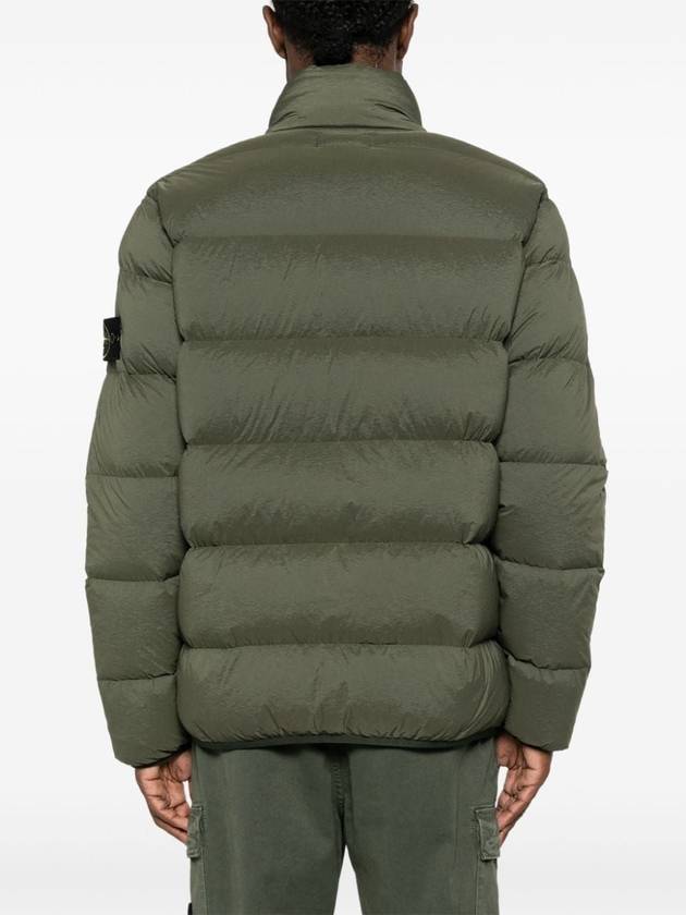 Seamless Tunnel Nylon Down TC Padding Green - STONE ISLAND - BALAAN 4