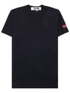 Men's Invader Sleeve T-Shirt P1T328 BLACK - COMME DES GARCONS - BALAAN 10