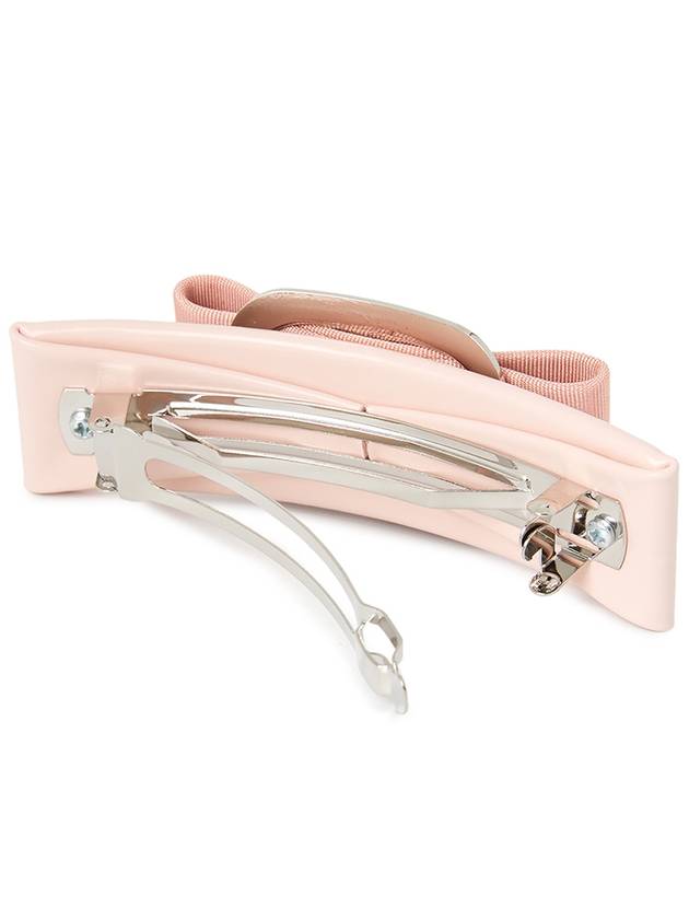 New Vara Plate Hair Clip Pink - SALVATORE FERRAGAMO - BALAAN 4