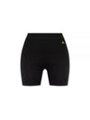 Embroidered Logo Shorts Black - VIVIENNE WESTWOOD - BALAAN 2