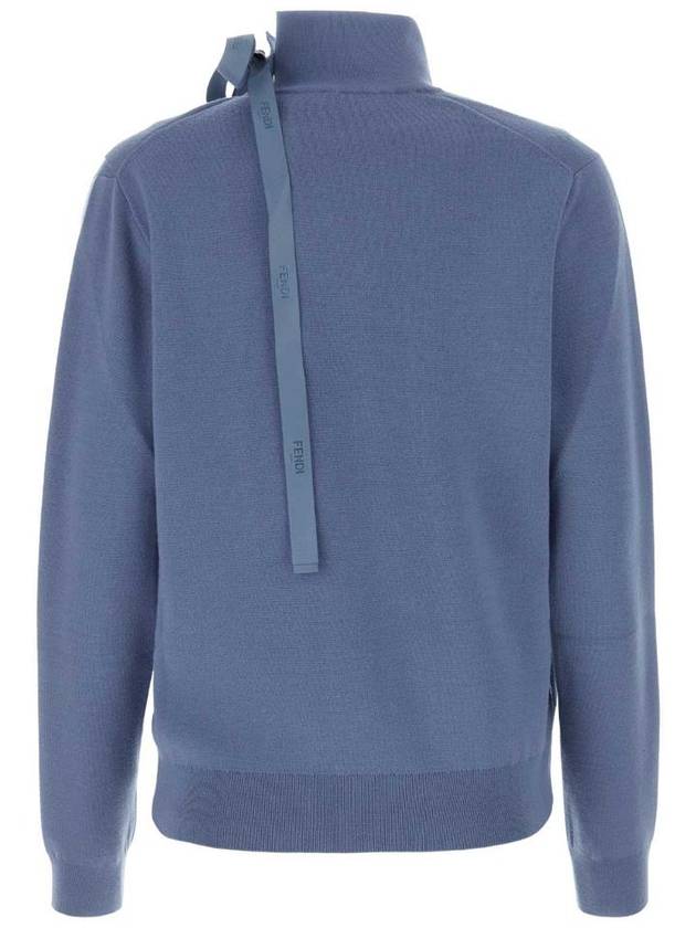 Sweater FZX972ANJK F1KE5 BLUE - FENDI - BALAAN 3