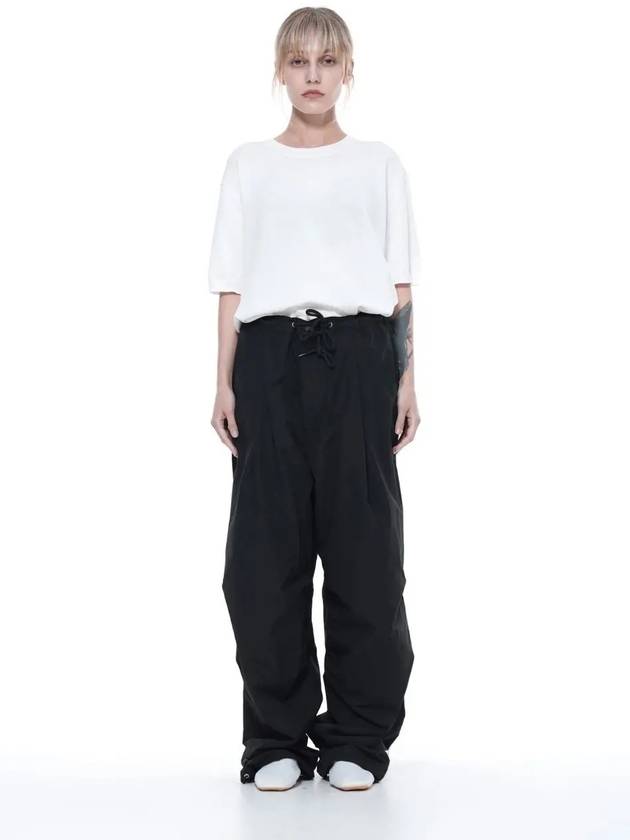 Men s PSPP BK Pocket String Parachute Pants Black - CHANCE'S NOI - BALAAN 4