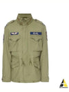 Men's Cotton Jacket Green - POLO RALPH LAUREN - BALAAN 2