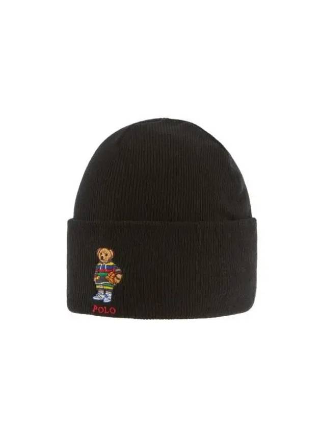 PC0907 001 Bear Beanie - POLO RALPH LAUREN - BALAAN 3