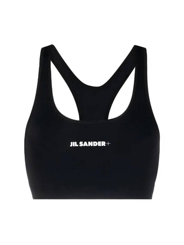 Sports Bra Top Black J40NC0002J20031 - JIL SANDER - BALAAN 1