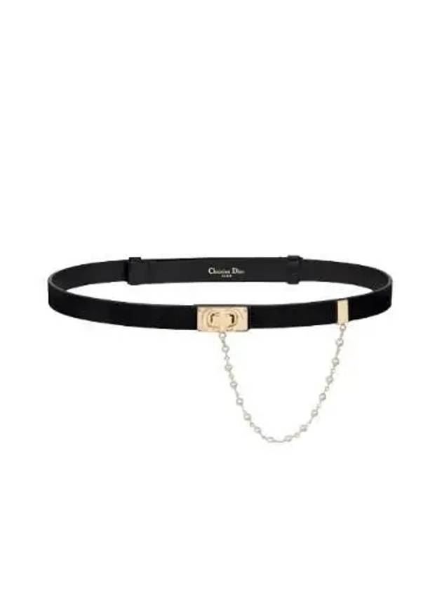 Caro  20MM Smooth Calfskin Belt Black - DIOR - BALAAN 2