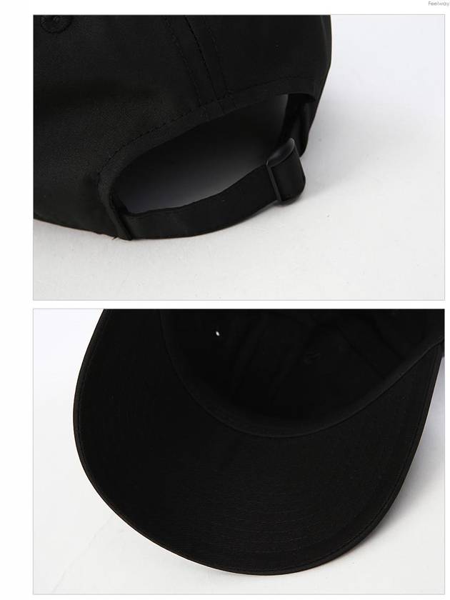 New Era Logo Ball Cap SLA M2088HT BLK - STAMPD - BALAAN 5