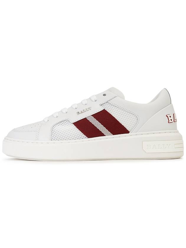 Melys Leather Low Top Sneakers White - BALLY - BALAAN 6