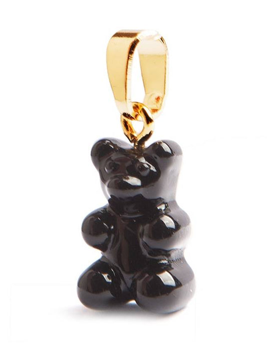 Nostalgia Bear Classic Connector Pendant Black - CRYSTAL HAZE - BALAAN 2