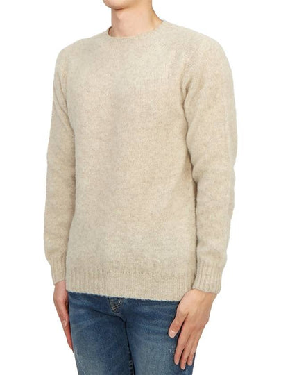 Shaggy Dog Men's Knit M3834 7 PUTTY - HARLEY OF SCOTLAND - BALAAN 2