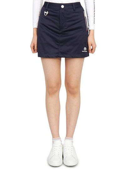 Icon Zip Skirt Navy - HORN GARMENT - BALAAN 2