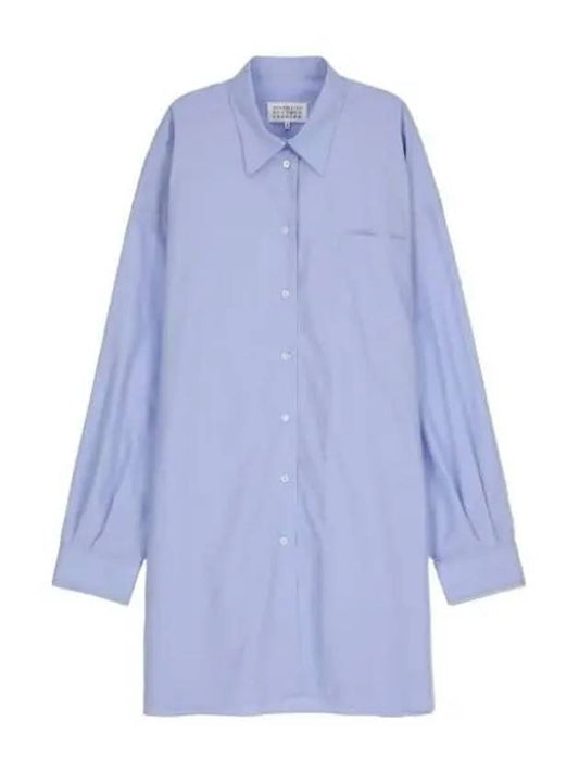 oversized shirt light blue - MAISON MARGIELA - BALAAN 1
