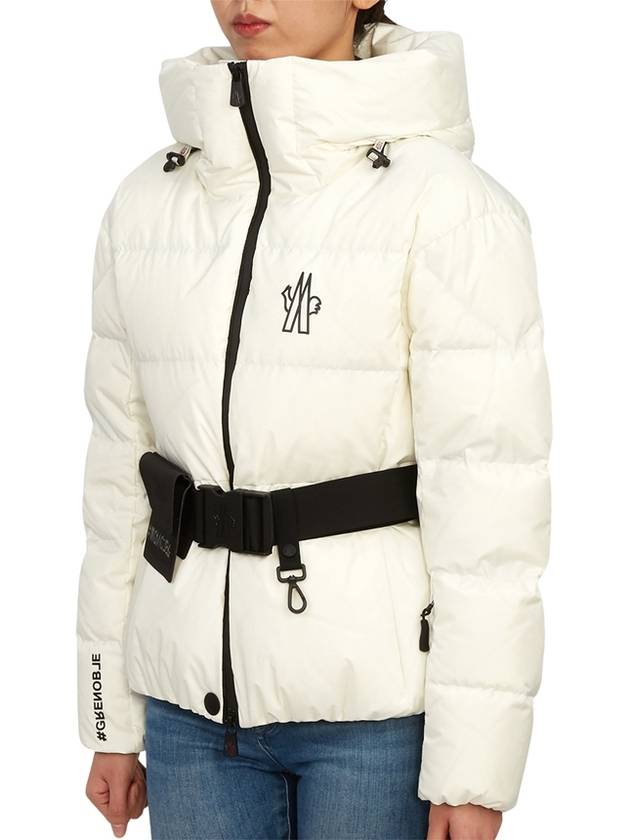 Women's Bouquetin Short Down Padding White - MONCLER - BALAAN 5