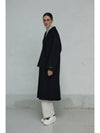 cashmere double coat - LAFEL SORT OF - BALAAN 5