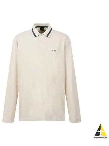 Line point logo long sleeve polo shirt 50476443 131 - BOSS - BALAAN 1