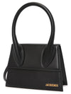 Le Grand Chiquito Large Tote Bag Black - JACQUEMUS - BALAAN 3