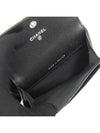 Boy  Flap Card Holder Grained Calfskin Ruthenium Black - CHANEL - BALAAN 6