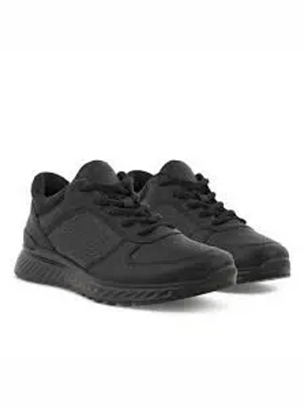 Women's Exostride Low Top Sneakers Black - ECCO - BALAAN 2