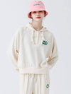 MongBuddy Broad Hooded Training Top IVORY - MONBIRDIE GOLF - BALAAN 10