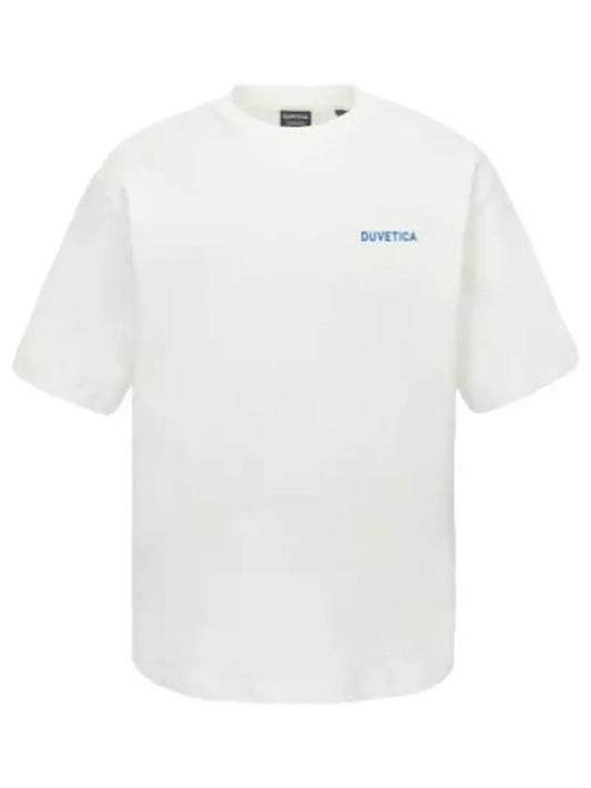 Karori Light Ivory Men s Short Sleeve T Shirt Tee - DUVETICA - BALAAN 1