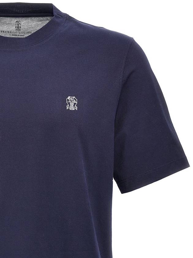 Brunello Cucinelli Logo T-Shirt - BRUNELLO CUCINELLI - BALAAN 3