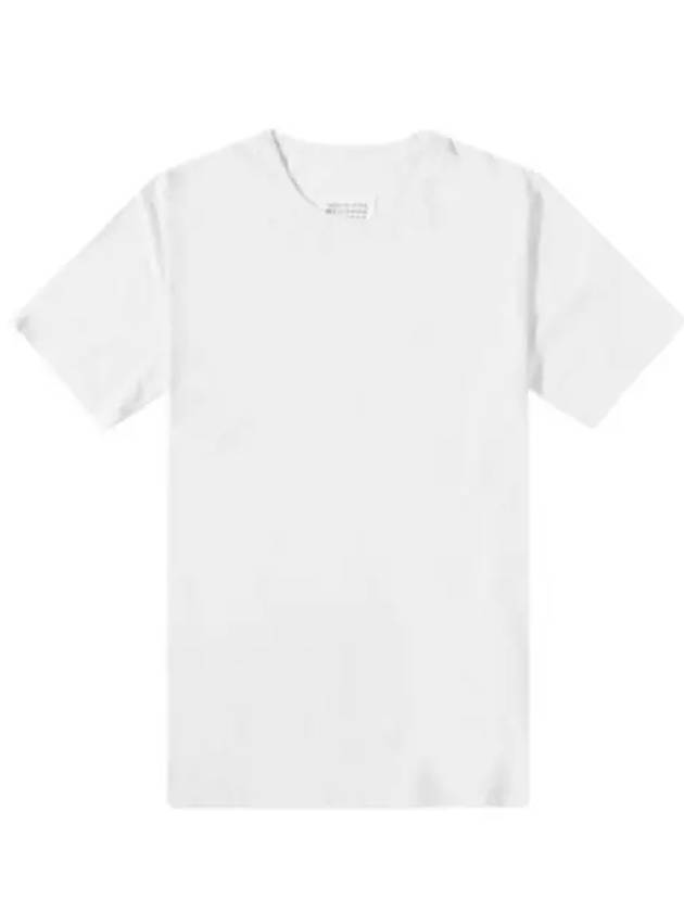 Organic Cotton Short Sleeve T-Shirt White - MAISON MARGIELA - BALAAN 2