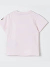 Kids Logo T Shirt Light Pink 8C000028790N 504 - MONCLER - BALAAN 2