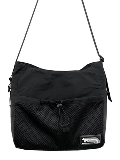 Flash Fox Messenger Bag Black - MAISON KITSUNE - BALAAN 2