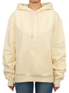 Le Brode Embroidered Logo Cotton Hoodie Ivory - JACQUEMUS - BALAAN 4