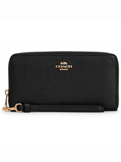 Around Zipper Long Wallet Black - COACH - BALAAN 2