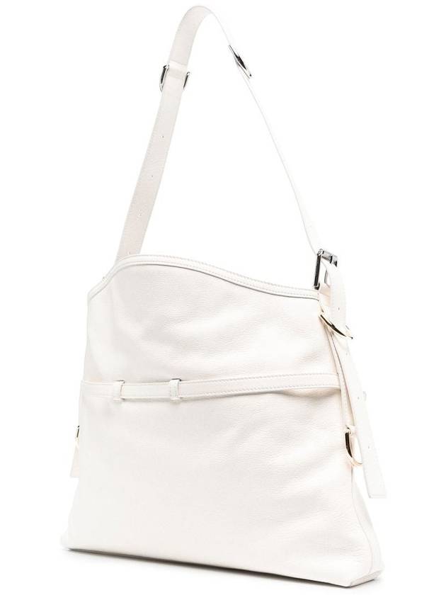 Voyou Medium Leather Shoulder Bag Ivory - GIVENCHY - BALAAN 5