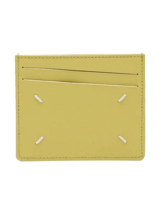 Stitch Diagonal Card Wallet Lemon - MAISON MARGIELA - BALAAN 1