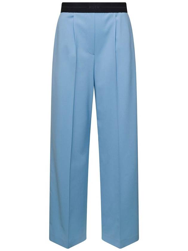 Straight Pants 3441MDP1623720084 Blu - MSGM - BALAAN 2