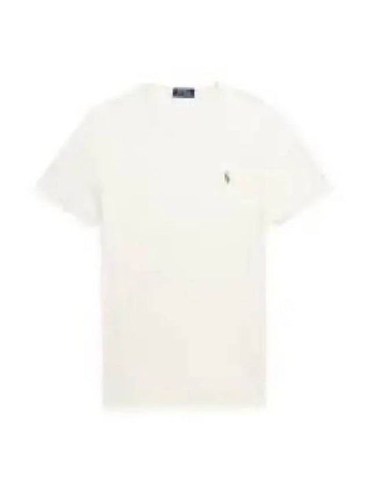 30 points custom slim crew neck t shirt natural - POLO RALPH LAUREN - BALAAN 1