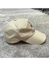 Tyron Glitter Logo Ball Cap Beige - ISABEL MARANT - BALAAN 4