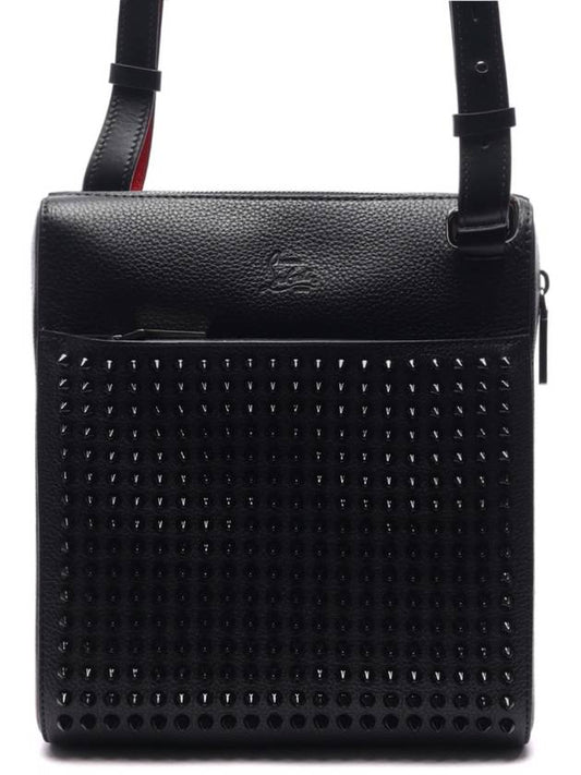 Benech Reporter Medium Cross Bag Black - CHRISTIAN LOUBOUTIN - BALAAN 2